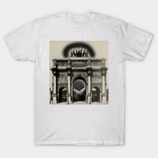 Monument Arc de Triomphe historic street building T-Shirt